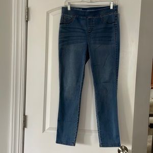 Sound/Style Lucy Pull On Ankle Silk Denim